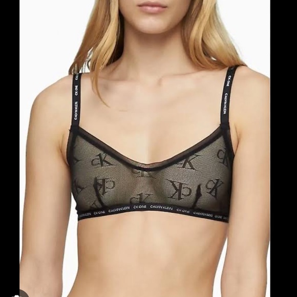 Calvin Klein Other - CALVIN KLEIN MESH UNLINNED BRALETTE